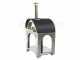 Forno a legna per pizza da esterno Cibus INOX - 4 pizze