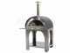 Forno a legna per pizza da esterno Cibus INOX - 4 pizze