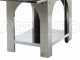 Forno a legna per pizza da esterno Cibus INOX - 4 pizze