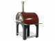 Forno a legna per pizza da esterno Cibus Red - 5 pizze