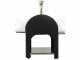 Forno a legna per pizza da esterno Cibus Red - 5 pizze