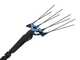 Campagnola MASTER PLUG-IN - Abbacchiatore a batteria al litio 21.6V 5Ah - Asta telescopica in carbonio e alluminio 200/250 cm