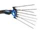 Campagnola MASTER PLUG-IN - Abbacchiatore a batteria al litio 21.6V 5Ah - Asta telescopica in carbonio e alluminio 200/250 cm