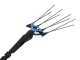 Campagnola MASTER PLUG-IN - Asta in Carbonio e alluminio 100-150 cm - Abbacchiatore elettrico a batteria- 21.6V 5Ah