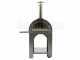 Forno a legna per pizza da esterno Cibus INOX - 2 pizze