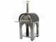 Forno a legna per pizza da esterno Cibus INOX - 2 pizze