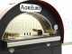 Forno a legna per pizza da esterno Cibus Red - 2 pizze