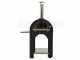Forno a legna per pizza da esterno Cibus Red - 2 pizze