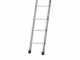 Marchetti A108, 8 gradini, 2.45 mt - Scala in alluminio semplice singola