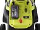Ryobi RY18LM37A-240 - Tagliaerba a batteria - Taglio 37 cm - 2x18V/4Ah
