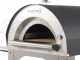 Forno a legna per pizza da esterno Cibus INOX - 5 pizze