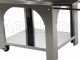 Forno a legna per pizza da esterno Cibus INOX - 5 pizze