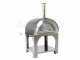 Forno a legna per pizza da esterno Cibus INOX - 5 pizze