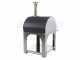 Forno a legna per pizza da esterno Cibus INOX - 5 pizze