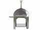 Forno a legna per pizza da esterno Cibus INOX - 5 pizze