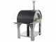 Forno a legna per pizza da esterno Cibus INOX - 5 pizze
