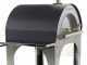 Forno a legna per pizza da esterno Cibus INOX - 5 pizze