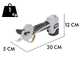Volpi Kamikaze KV360 - Forbice elettrica da potatura - 2x 14.4V/2.5Ah - Diametro di taglio 32mm
