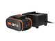 Worx WA3604 - Starter Kit batteria 20V/4Ah + Caricabatteria rapido