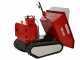 GeoTech-Pro TMD 400 - Motocarriola a batteria 48V 15Ah con cassone dumper
