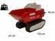 GeoTech-Pro TMD 400 - Motocarriola a batteria 48V 15Ah con cassone dumper