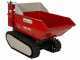 GeoTech-Pro TMD 400 - Motocarriola a batteria 48V 15Ah con cassone dumper