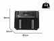 Ninja Dual Zone MAX PRO AF451EU - Friggitrice ad aria 9,5L