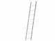 Marchetti A117, 17 gradini, 5 mt - Scala in alluminio semplice singola