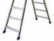 Marchetti Gaudi 07, 2x7 gradini, 1.90 m - Scala in alluminio doppia - Altezza stimata operativa 2.70 m