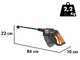 Worx Nitro HydroShot WG633E - Pistola idropulitrice a batteria - 20V/4Ah