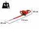Blue Bird HT 23-70 - Tagliasiepi a batteria 50,4V/5Ah - Lama da 70 cm