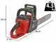 Blue Bird CS 23-16 - Elettrosega a batteria 50.4V 5Ah - Lama da 40cm