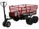 GeoTech-Pro E-Truck 600 - Carriola a rimorchio elettrica a batteria 48V 15Ah