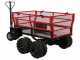 GeoTech-Pro E-Truck 600 - Carriola a rimorchio elettrica a batteria 48V 15Ah