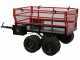 GeoTech-Pro E-Truck 600 - Carriola a rimorchio elettrica a batteria 48V 15Ah