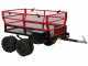 GeoTech-Pro E-Truck 600 - Carriola a rimorchio elettrica a batteria 48V 15Ah
