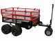 GeoTech-Pro E-Truck 600 - Carriola a rimorchio elettrica a batteria 48V 15Ah
