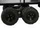 GeoTech-Pro E-Truck 600 - Carriola a rimorchio elettrica a batteria 48V 15Ah