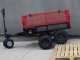 GeoTech-Pro E-Truck 600 - Carriola a rimorchio elettrica a batteria 48V 15Ah