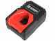 Blue Bird GC 22-10 - Forbice tagliaerba a batteria - Tagliasiepi - 12.6 V 2.5 Ah + Asta di prolunga