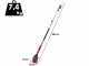 Blue Bird PCS 23-10 - Potatore a batteria su asta - 50.4V - SENZA BATTERIE E CARICABATTERIE
