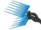Campagnola Elektra - Abbacchiatore elettrico 210/280 cm a batteria tipo auto con cavo in dotazione - Asta telescopica in carbonio