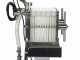 Tellarini CrystalPro Plus 10 - Filtro a cartoni per vino carrellato - Pompa in INOX