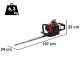 Blue Bird HT 261 - Tagliasiepi a scoppio con lama da 61 cm - 25,4 cc