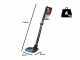 Shark Powerfins IZ300EU - Aspirapolvere - Scopa a batteria - 2 in 1 - Batteria da 21.6V