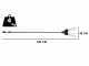 VESCO GALAXY XR14T.1 - Abbacchiatore con batteria a litio - Asta telescopica 210-320 cm - 14.4V 6Ah