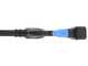 VESCO GALAXY XR21F.1 - Abbacchiatore elettrico 250 cm con batteria a litio 2x 21.6V 4.5Ah - Asta fissa in alluminio