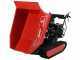Blue Bird Carrier 500 DH - Motocarriola cingolata dumper - Portata 500Kg