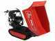 Blue Bird Carrier 500 DH - Motocarriola cingolata dumper - Portata 500Kg