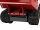 Blue Bird Carrier 500 DH - Motocarriola cingolata dumper - Portata 500Kg